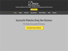 Tablet Screenshot of devonwebdesigners.com